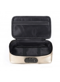 Золотистая сумочка для хранения игрушек Discreet Box - Dorcel - купить с доставкой в Набережных Челнах