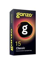 Классические презервативы с обильной смазкой Ganzo Classic - 15 шт. - Ganzo - купить с доставкой в Набережных Челнах