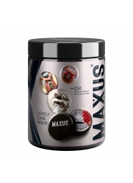 Черные утолщенные презервативы MAXUS Extra Strong с железным кейсом - 15 шт. - Maxus - купить с доставкой в Набережных Челнах