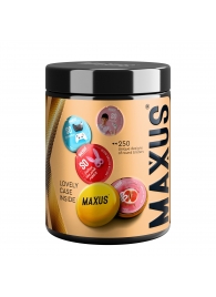 Точечные презервативы MAXUS 2000 Amazing Dots с железным кейсом - 15 шт. - Maxus - купить с доставкой в Набережных Челнах