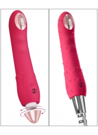 Малиновая насадка на душ с вибрацией Showers to orgasm - 20,1 см. - Orion - купить с доставкой в Набережных Челнах