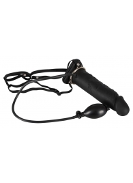 Полый страпон с эффектом увеличения Inflatable Strap-On - 18,5 см. - Orion - купить с доставкой в Набережных Челнах