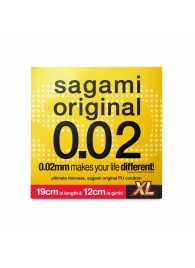 Презерватив увеличенного размера Sagami Original 0.02 XL-size - 1 шт. - Sagami - купить с доставкой в Набережных Челнах