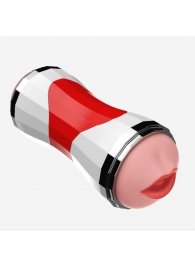 Двусторонний мастурбатор в колбе Power Grip Cup - вагина и ротик - Boys of Toys - в Набережных Челнах купить с доставкой