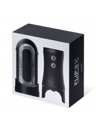 Набор Tenga Flip Zero Electronic Vibrotation: мастурбатор с вибрацией и устройство вращения - Tenga - в Набережных Челнах купить с доставкой