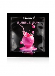 Саше съедобной оральной смазки OraLove с ароматом бабл-гам - 3 гр. - Биоритм - купить с доставкой в Набережных Челнах