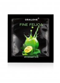 Саше съедобной оральной смазки OraLove с ароматом фейхоа - 3 гр. - Биоритм - купить с доставкой в Набережных Челнах