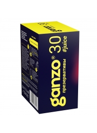 Ароматизированные презервативы Ganzo Juice - 30 шт. - Ganzo - купить с доставкой в Набережных Челнах