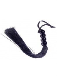 Черная силиконовая плеть - 37 см. - Boys of Toys - купить с доставкой в Набережных Челнах