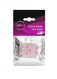 Прозрачная насадка на пенис с цветными шариками - Erowoman-Eroman - в Набережных Челнах купить с доставкой