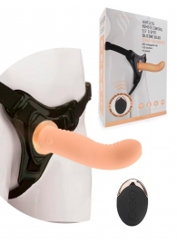 Женский вибрострапон со съемной насадкой и пультом ДУ - Erokay - купить с доставкой в Набережных Челнах