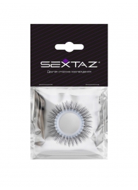 Круглое эрекционное кольцо с «ресничками» - Sextaz - в Набережных Челнах купить с доставкой