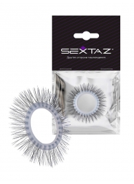 Круглое эрекционное кольцо с «ресничками» - Sextaz - в Набережных Челнах купить с доставкой