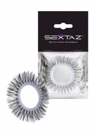 Круглое эрекционное кольцо с длинными «ресничками» - Sextaz - в Набережных Челнах купить с доставкой