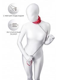 Красный ошейник с подкладкой из меха - ToyFa - купить с доставкой в Набережных Челнах