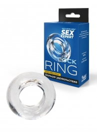 Прозрачное эрекционное кольцо-бублик - Sex Expert - в Набережных Челнах купить с доставкой