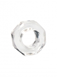 Прозрачное эрекционное кольцо в форме гайки - Sex Expert - в Набережных Челнах купить с доставкой