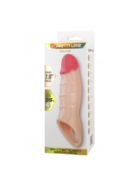 Телесная удлиняющая насадка на пенис Darnel - Baile - в Набережных Челнах купить с доставкой
