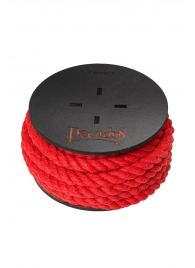 Красная веревка для шибари на катушке - 5 м. - Pecado - купить с доставкой в Набережных Челнах