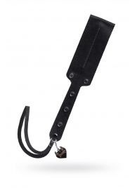 Черный кожаный пэддл - 32 см. - Pecado - купить с доставкой в Набережных Челнах