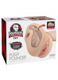 Телесный мастурбатор-вагина Pussy Pounder Squeeze Stroker - Pipedream - в Набережных Челнах купить с доставкой