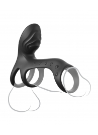 Черная насадка на пенис Ultimate Couples Cage Pro - Pipedream - в Набережных Челнах купить с доставкой