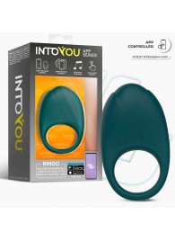 Зеленое интерактивное виброкольцо Ringo - Intoyou - в Набережных Челнах купить с доставкой