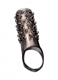 Дымчатая насадка на пенис с выпуклостями - 12 см. - Sex Expert - в Набережных Челнах купить с доставкой