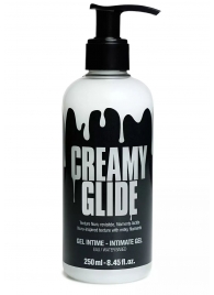 Лубрикант на водной основе Creamy Glide с консистенцией спермы - 250 мл. - Strap-on-me - купить с доставкой в Набережных Челнах