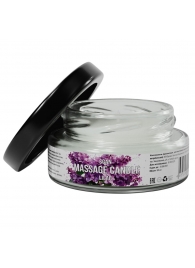 Массажная свеча «Сирень» - 50 мл. - SGAN - купить с доставкой в Набережных Челнах