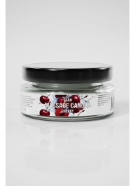 Массажная свеча «Спелая вишня» - 50 мл. - SGAN - купить с доставкой в Набережных Челнах