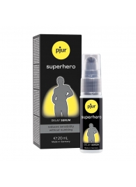 Пролонгатор-сыворотка pjur Superhero Delay Serum - 20 мл. - Pjur - купить с доставкой в Набережных Челнах