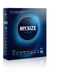 Презервативы MY.SIZE размер 72 - 3 шт. - My.Size - купить с доставкой в Набережных Челнах