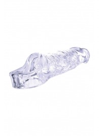 Прозрачная насадка-удлинитель Length Enhancer с подхватом - 16 см. - NMC - в Набережных Челнах купить с доставкой