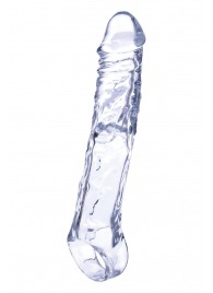 Прозрачная насадка-удлинитель Length Enhancer с подхватом - 22,3 см. - NMC - в Набережных Челнах купить с доставкой