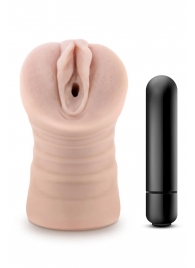 Телесный мастурбатор-вагина Ayumi с вибрацией - Blush Novelties - в Набережных Челнах купить с доставкой
