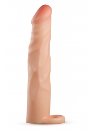 Телесная насадка-удлинитель Fortitude с подхватом - 17,7 см. - Blush Novelties - в Набережных Челнах купить с доставкой
