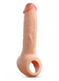 Телесная насадка-удлинитель Thrive 8.75 Inch Realistic Penis Extender Sleeve - 22,2 см. - Blush Novelties - в Набережных Челнах купить с доставкой