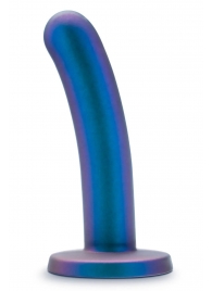 Синяя насадка с гладкой поверхностью Surrender 5.75 Inch Intermediate Pegging Dildo - 14,6 см. - Blush Novelties - купить с доставкой в Набережных Челнах