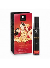 Оральный спрей Waves of Pleasure с ароматом клубники и шампанского - 20 мл. - Shunga - купить с доставкой в Набережных Челнах