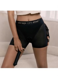 Трусики-шорты для фиксации насадок Strap-on-me Harness Lingerie Halo - size XS - Strap-on-me - купить с доставкой в Набережных Челнах