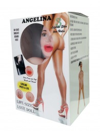 Надувная секс-кукла Angelina 3D - Boys of Toys - в Набережных Челнах купить с доставкой