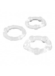 Набор из 3 эрекционных прозрачных колец - Boys of Toys - в Набережных Челнах купить с доставкой