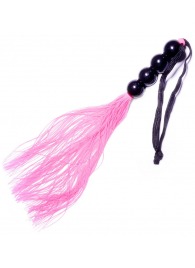 Розовая силиконовая плеть - 35,5 см. - Boys of Toys - купить с доставкой в Набережных Челнах