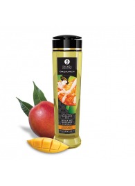 Массажное масло для тела Luscious Mango с ароматом манго - 240 мл. - Shunga - купить с доставкой в Набережных Челнах