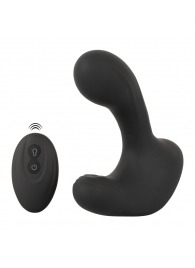 Черная анальная вибропробка с функцией расширения RC Butt Plug with 3 functions - Orion - в Набережных Челнах купить с доставкой