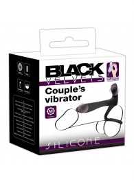 Черная насадка на член с вибрацией Couple’s Vibrator - Orion - в Набережных Челнах купить с доставкой