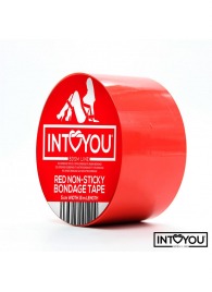 Красный скотч для фиксации Non-Sticky Bondage Tape - 15 м. - Intoyou - купить с доставкой в Набережных Челнах