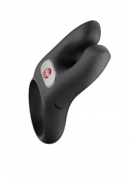 Черное эрекционное виброкольцо Nos - Fun Factory - в Набережных Челнах купить с доставкой