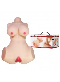 Мастурбатор-торс Aveline с 2 любовными тоннелями - Baile - в Набережных Челнах купить с доставкой